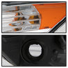 xTune 09-14 Acura Projector Headlights - Light Bar DRL - Chrome (PRO-JH-ATSX09-LB-C) SPYDER