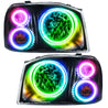 Oracle 01-04 Nissan Frontier SMD HL - Triple Halo - ColorSHIFT w/ Simple Controller ORACLE Lighting