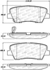 StopTech Street Select Brake Pads Stoptech