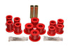 Energy Suspension 89-94 Toyota Pick Up 2WD (Exc T-100/Tundra) Red Rear Leaf Spring Bushing Set Energy Suspension