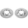 Power Stop 85-86 Nissan 720 Front Evolution Drilled & Slotted Rotors - Pair PowerStop