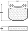 StopTech Performance 05-06 Lotus Exige Front Brake Pads Stoptech