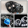 Spyder Chevy Cobalt 05-10 Projector Headlights LED Halo LED Blk Smke PRO-YD-CCOB05-HL-BSM SPYDER