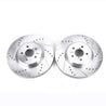 Power Stop 14-18 Subaru Forester Front Evolution Drilled & Slotted Rotors - Pair PowerStop