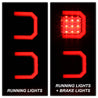 Spyder 04-09 Dodge Durango LED Tail Lights - Black ALT-YD-DDU04-LED-BK SPYDER