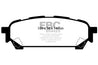 EBC 04-06 Saab 9-2X 2.0 Turbo Greenstuff Rear Brake Pads EBC