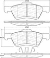 StopTech Street Brake Pads Stoptech