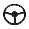 Omix Steering Wheel Sport Leather Black- Jeep XJ/YJ OMIX