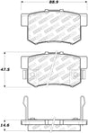 StopTech Street Select Brake Pads - Rear Stoptech