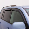 AVS 00-03 Nissan Maxima Ventvisor Outside Mount Window Deflectors 4pc - Smoke AVS