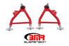 BMR 94-04 Mustang Lower A-Arms (Coilover Only) w/ Adj. Rod End and STD. Ball Joint - Red BMR Suspension