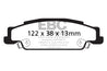 EBC 05-08 Pontiac Grand Prix 5.3 Ultimax2 Rear Brake Pads EBC