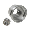 BBK 94-98 Mustang 3.8 V6 Underdrive Pulley Kit - Lightweight CNC Billet Aluminum (2pc) BBK