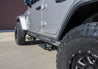N-Fab RKR Rails 2018 Jeep Wrangler JL 4 Door Dab Length - Gloss Black - 1.75in N-Fab