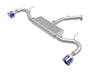 aFe Takeda 2.5in 409 SS Axle-Back Exhaust System Blue Flame 18-20 Hyundai Elantra GT L4-1.6L(t) aFe