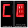 xTune 04-15 Nissan Titan Light Bar LED Tail Lights - Black (ALT-ON-NTI04-LBLED-BK) SPYDER