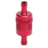 Russell Performance Red Street Fuel Filter (3in Length 1-1/8in diameter 3/8in inlet/outlet) Russell