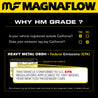 MagnaFlow Conv Univ 2inch C/C 5inch spun body Magnaflow