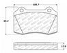 StopTech Street Select Brake Pads w/Hardware - Front/Rear Stoptech