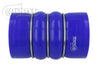 BOOST Products Silicone Coupler with Double Hump, 4" ID, Blue BOOST Products