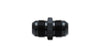 Vibrant Union Adapter Fitting - -20 AN x -20 AN - Anodized Black Only Vibrant