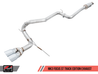 AWE Tuning Ford Focus ST Track Edition Cat-back Exhaust - Diamond BlackTips AWE Tuning