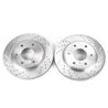 Power Stop 05-06 Infiniti QX56 Front Evolution Drilled & Slotted Rotors - Pair PowerStop