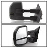 xTune 15-17 Ford F-150 Heated LED Telescoping Pwr Mirrors - Smk (Pair) (MIR-FF15015S-G4-PWH-SM-SET) SPYDER