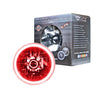 Oracle Pre-Installed Lights 5.75 IN. Sealed Beam - Red Halo ORACLE Lighting