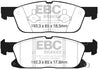 EBC 2016+ Lincoln Continental (10th Gen) 2.7L Twin Turbo Yellowstuff Front Brake Pads EBC