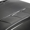 Anderson Composites 2018 Ford Mustang GT Type-SA Style Heat Extractor Double Sided Carbon Fiber Hood Anderson Composites