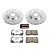 Power Stop 04-07 Volvo S60 Front Z26 Street Warrior Brake Kit PowerStop