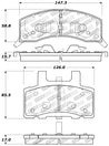 StopTech Sport Brake Pads w/Shims and Hardware - Front Stoptech