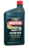 Motul 1QT Classic BREAK-IN OIL 10W40 (Part# mot2810QTA) Motul