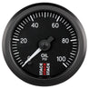 Autometer Stack 52mm 0-100 PSI 1/8in NPTF Male Pro Stepper Motor Oil Pressure Gauge - Black AutoMeter