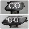 Spyder BMW Z4 03-08 Projector Headlights Xenon/HID Model Only - LED Halo Black PRO-YD-BMWZ403-HID-BK SPYDER