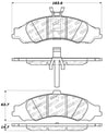 StopTech Performance Brake Pads Stoptech