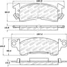 StopTech Sport Brake Pads w/Shims and Hardware - Front Stoptech