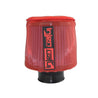 Injen Red Water Repellant Pre-Filter fits X-1010 X-1011 X-1017 X-1020 5in Base/5in Tall/4in Top Injen
