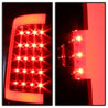 Xtune GMC Sierra 07-13 LED Tail Lights Black ALT-ON-GS07-G2-LED-BK SPYDER