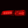 ANZO 2014-2016 Jeep Grand Cherokee LED Taillights Red/Clear ANZO