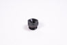 Radium Engineering 8AN ORB to 1/8NPT Female Adapter Fitting - Blk Anodized Radium Engineering