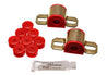 Energy Suspension 95-98 Nissan 240SX (S14) Red 16mm Rear Sway Bar Frame Bushings (Sway bar end link Energy Suspension