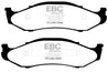 EBC 97-99 Jeep Cherokee 2.5 82mm High Rotors Ultimax2 Front Brake Pads EBC