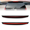 ANZO 2007-2014 Chevrolet Suburban 1500 LED 3rd Brake Light Black Housing Smoke Lens w/ Spoiler 1pc ANZO