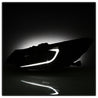 xTune 09-14 Acura TSX Projector Headlights - Light Bar DRL - Black (PRO-JH-ATSX09-LB-BK) SPYDER