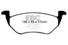 EBC 05-09 Ford Escape 2.3 Hybrid Yellowstuff Rear Brake Pads EBC