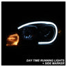 xTune 06-13 Chevrolet Impala LED Light Bar Headlights - Black Smoke (PRO-JH-CIM06-LB-BSM) SPYDER