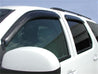 Stampede 2007-2013 Chevy Avalanche Crew Cab Pickup Tape-Onz Sidewind Deflector 4pc - Smoke Stampede
