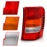 ANZO 1999-2004 Jeep Grand Cherokee Taillight Red/Clear Lens (OE Replacement) ANZO